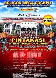 pasay cockpit derby schedule today philippines|Pintakasi derby set Feb. 16.